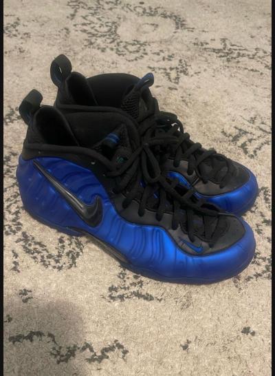 Nike Air Foamposite Pro Hyper Cobalt - Thumbnail 3