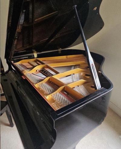 Young Chang G157 Satin Ebony Polish BabyGrand Piano 52 - Thumbnail 7